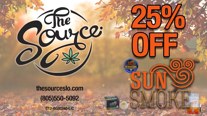 The Source - 5 Cities 25% OFF SunSmoke!