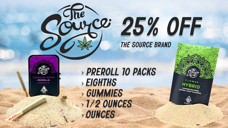 The Source 25% OFF The Source!