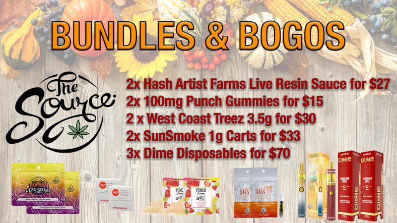 The Source Doorbuster Bundles!!!