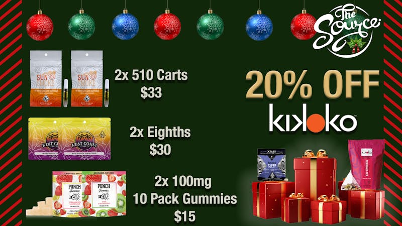 The Source - 5 Cities Bundle Deals & 20% OFF Kikoko!!