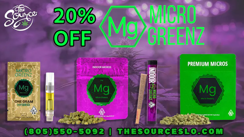 The Source 20% OFF Micro Greenz!