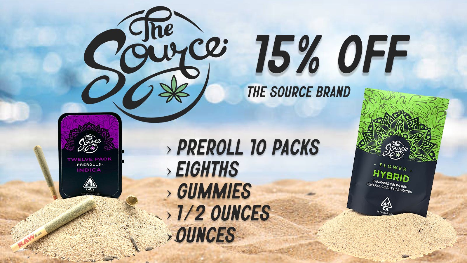 The Source - Bakersfield 15% OFF THE SOURCE BRAND!