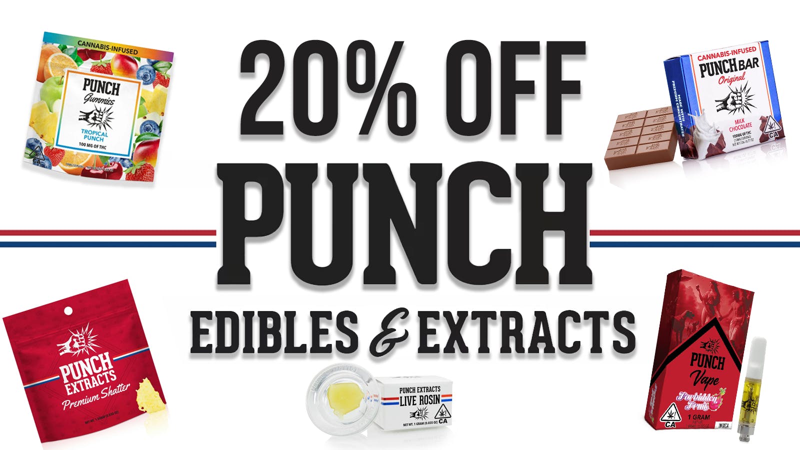 The Source 20% OFF Punch!