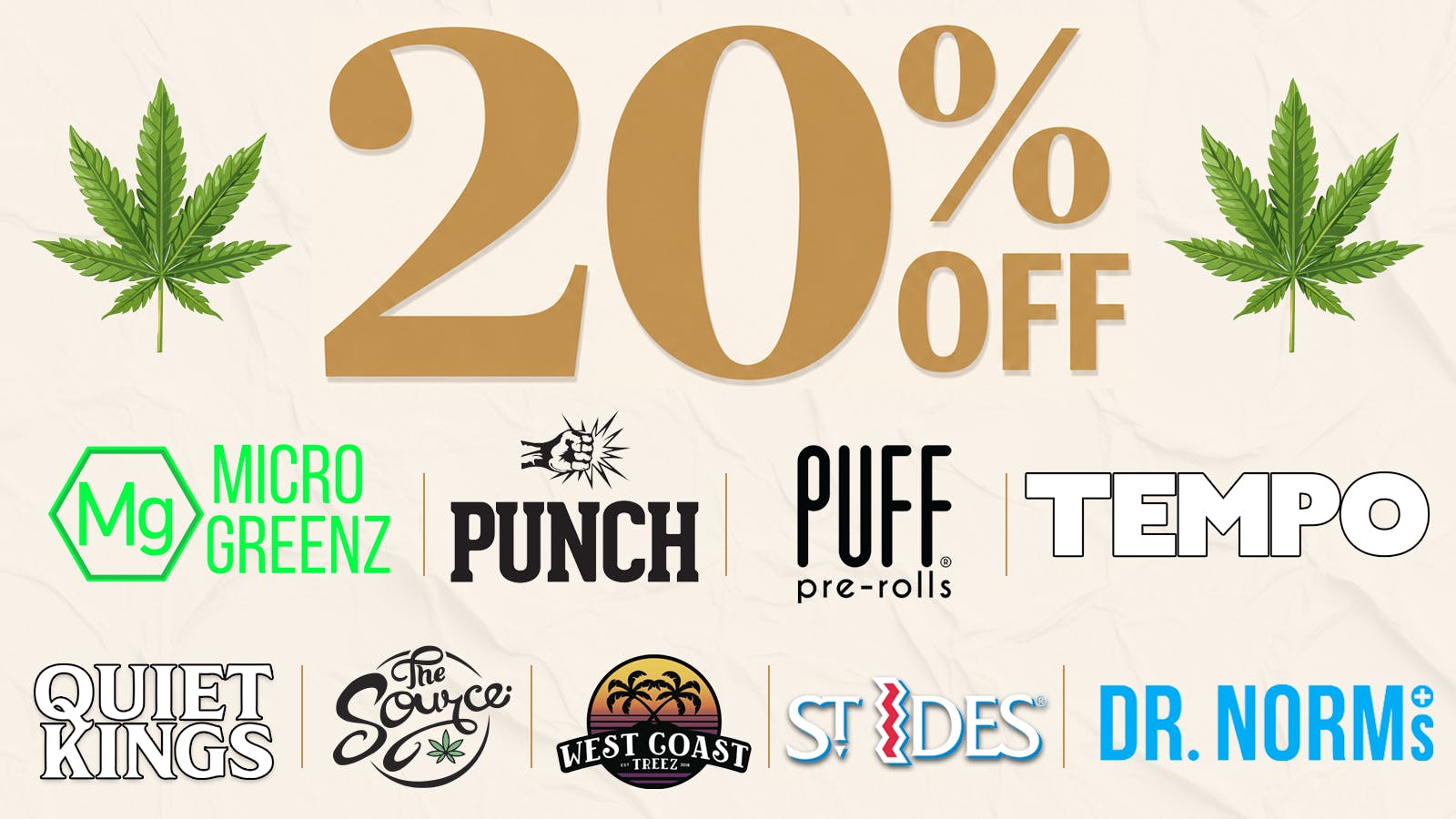 The Source - 5 Cities 20% OFF Our Favorite Brands!!