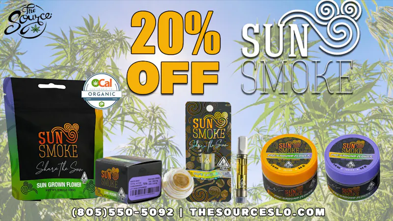 The Source 20% OFF ALL SUNSMOKE