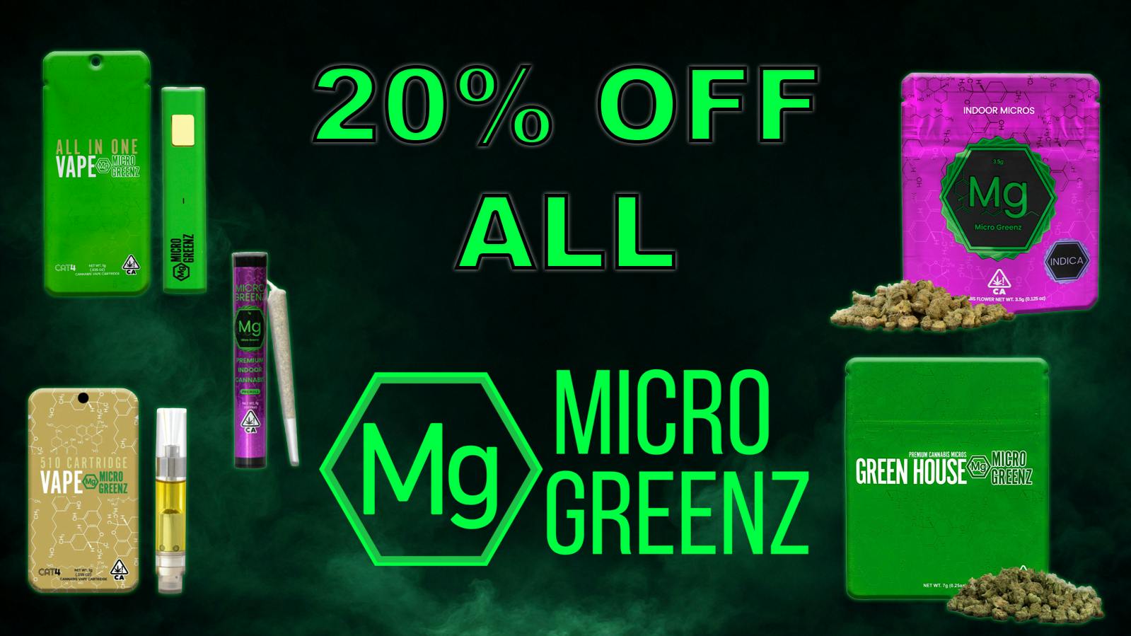 The Source 20% Off All Micro Greenz