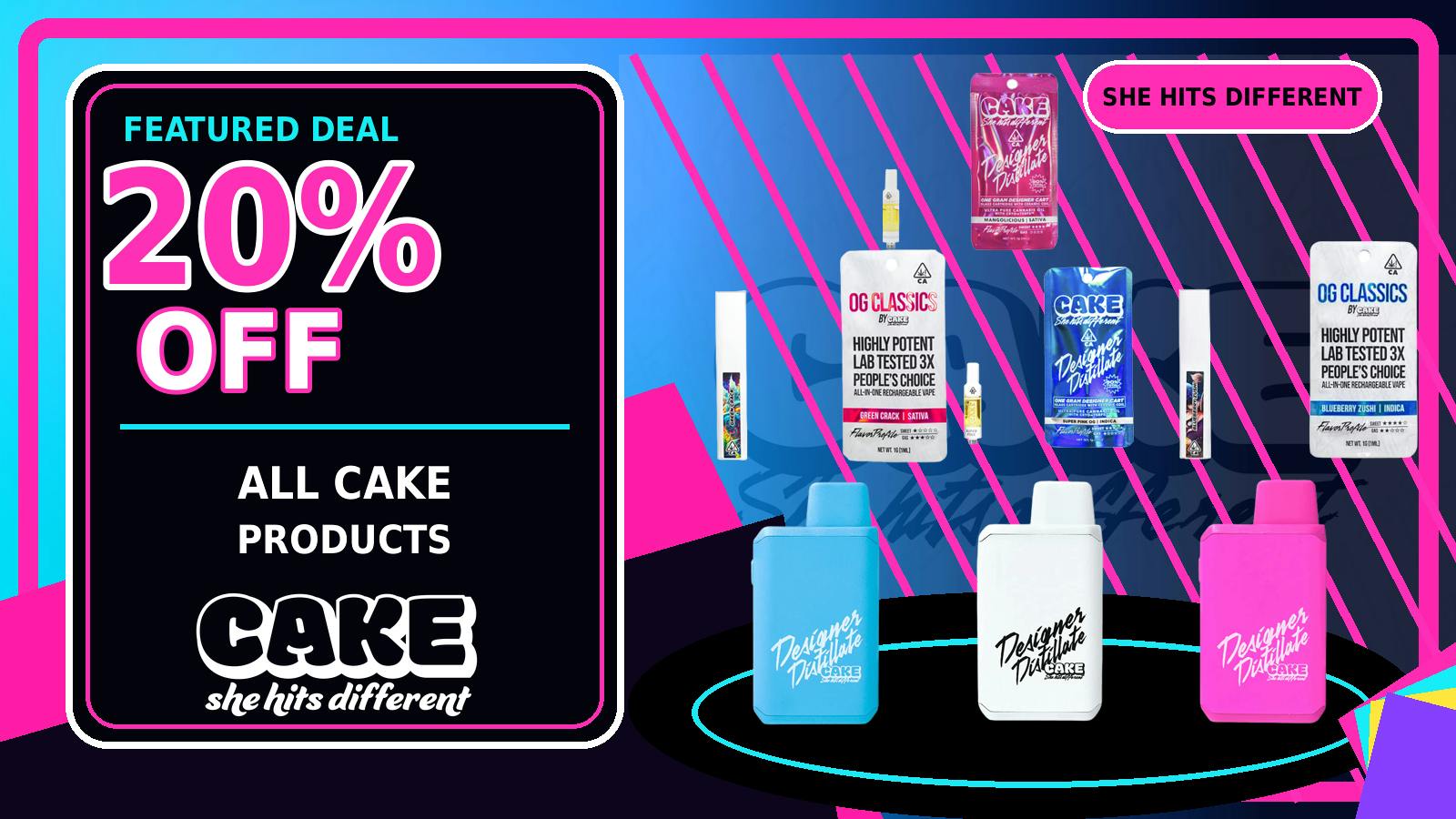 The Source - 5 Cities 20% OFF ALL CAKE PRODUCTS