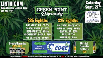 Green Point Wellness - Linthicum Saturday Sales!