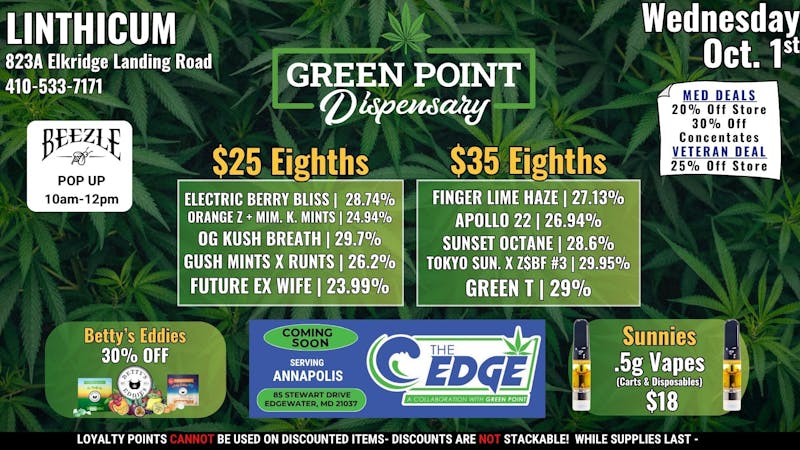 Green Point Wellness - Linthicum Linthicum Deals October 1st