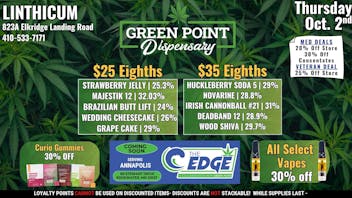 Green Point Wellness - Linthicum BWI - THURSDAY DEALS!