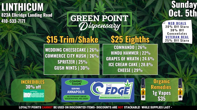 Green Point Wellness - Linthicum BWI SUNDAY FUNDAY
