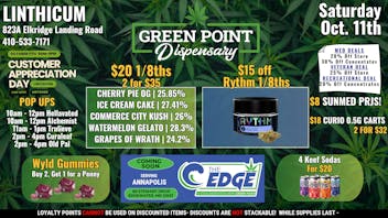 Green Point Wellness - Linthicum Customer Appreciation Saturday!