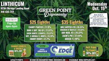 Green Point Wellness - Linthicum Linthicum Wednesday Deals 10/15/2025