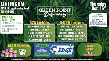Green Point Wellness - Linthicum BWI - THURSDAY DEALS!