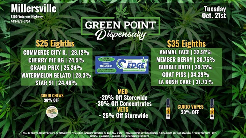 Green Point Wellness - Millersville Happy Tuesday!!!