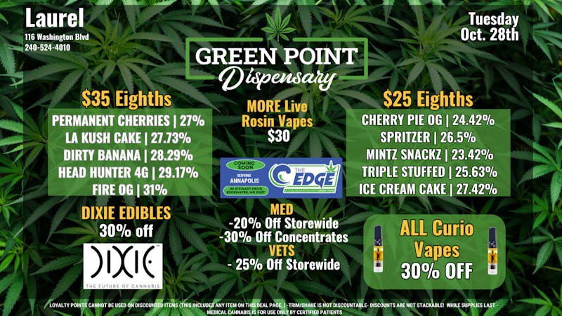 Green Point Wellness - Laurel Happy Tuesday from Laurel!!