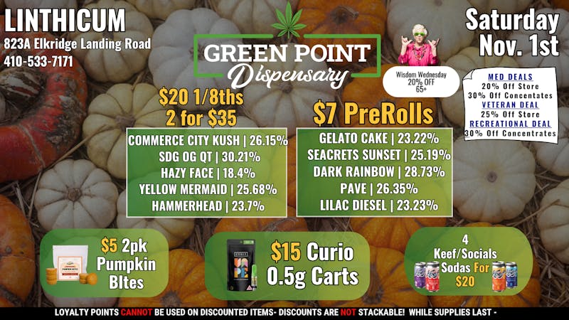 Green Point Wellness - Linthicum BWI - Saturday Deal