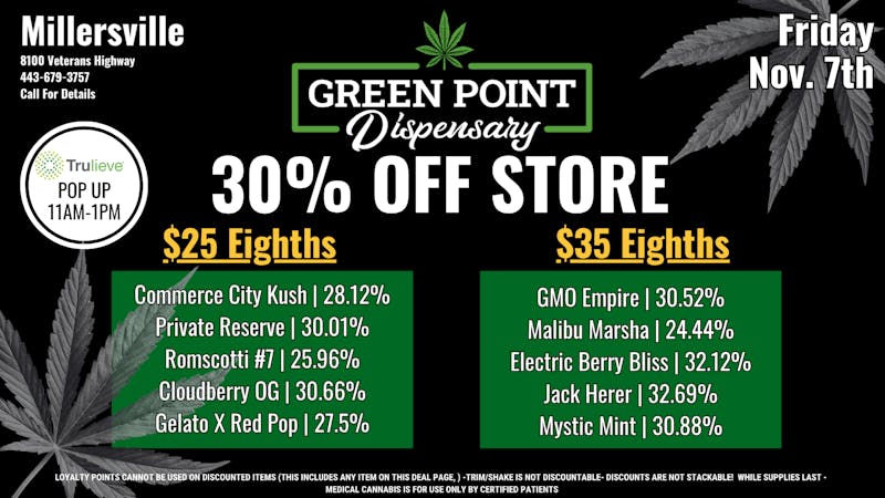 Green Point Wellness - Millersville TGIF at Green Point Wellness!