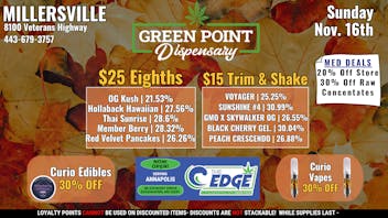 Green Point Wellness - Millersville Happy Sunday From Green Point!