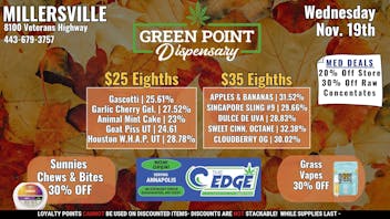 Green Point Wellness - Millersville The Wednesday Deals