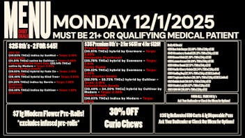 Revolution Releaf - Laurel $25 8ths, $35 Premium 8ths, $55 7g & More