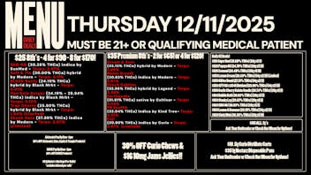 Revolution Releaf - Laurel $25 8ths, $35 Premium 8ths, $55 7g & More