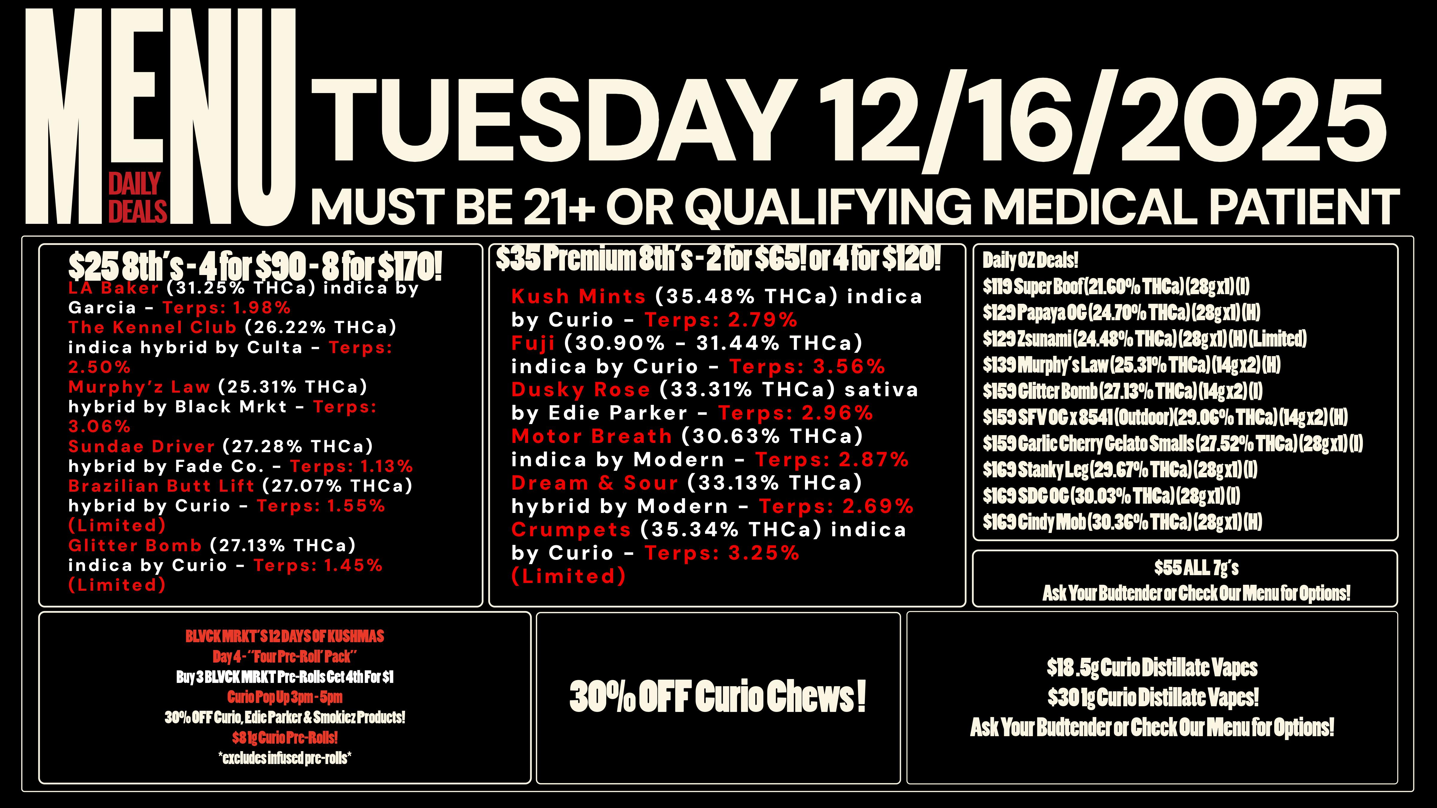 Revolution Releaf - Laurel $25 8ths & $35 Premium 8ths