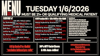 Revolution Releaf - Laurel $25 8ths, $35 Premium 8ths, $55 7g & More