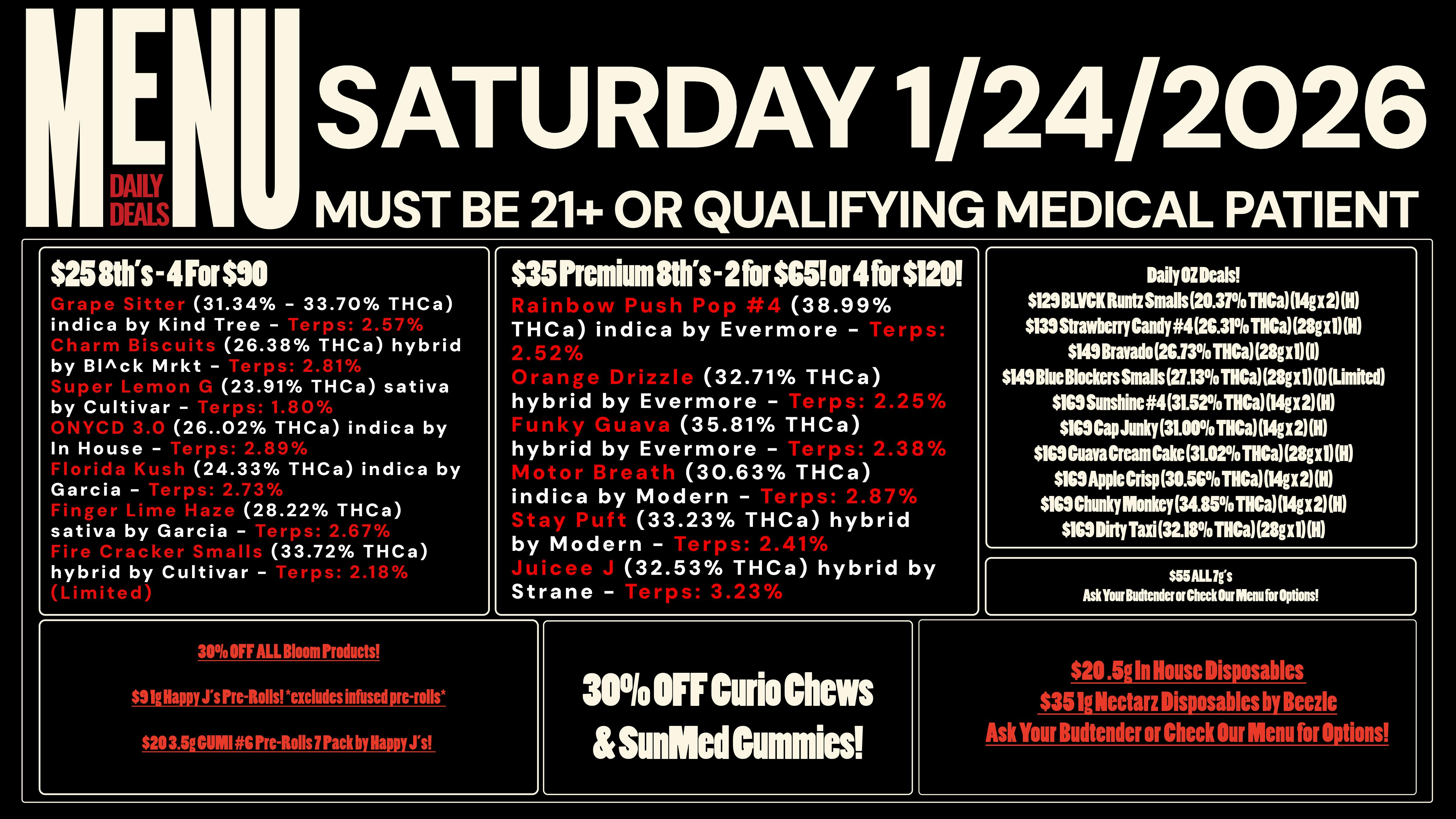 Revolution Releaf - Laurel $25 8ths, $35 Premium 8ths, $55 7g & More