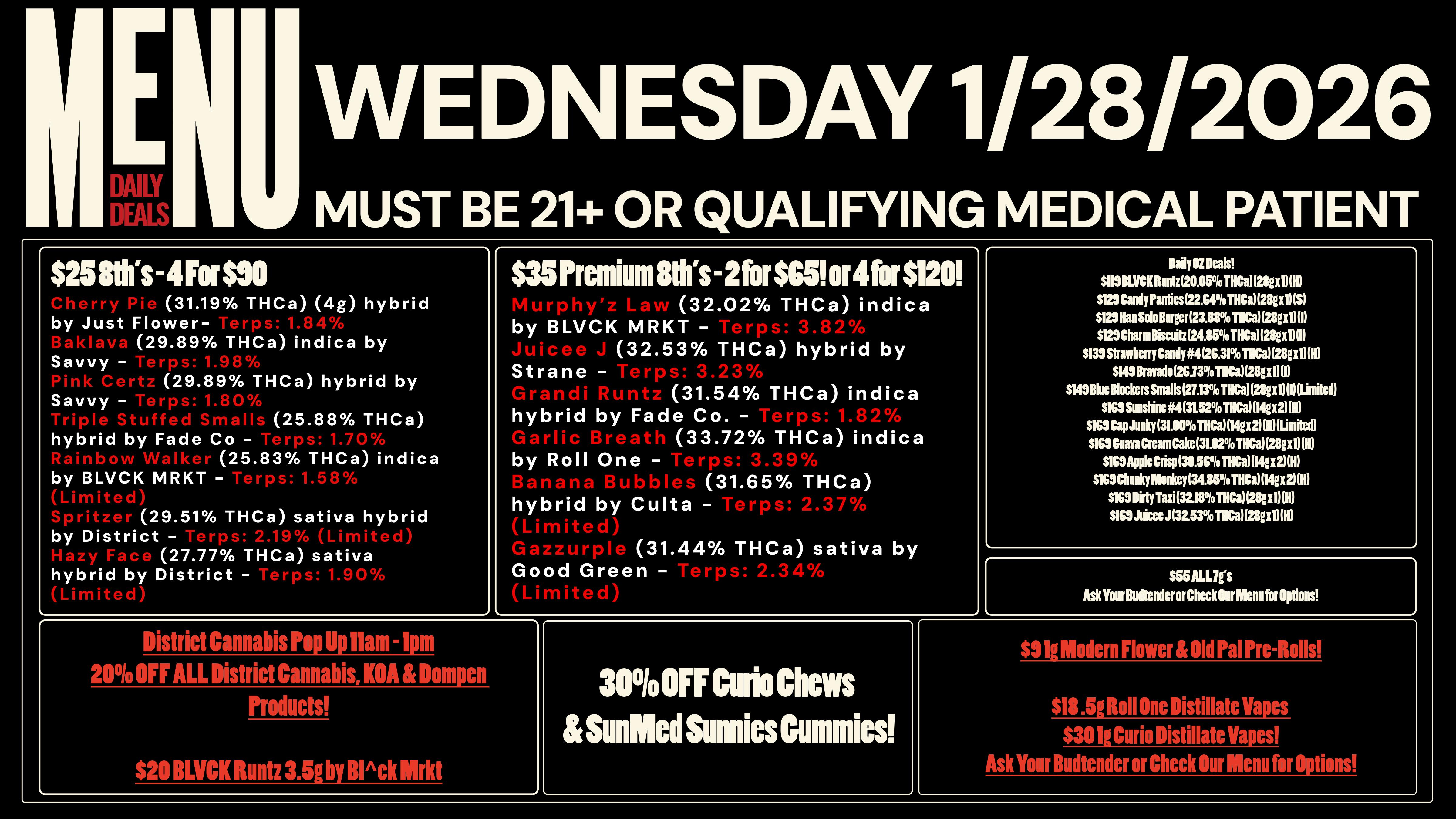 Revolution Releaf - Laurel $25 8ths, $35 Premium 8ths, $55 7g & More