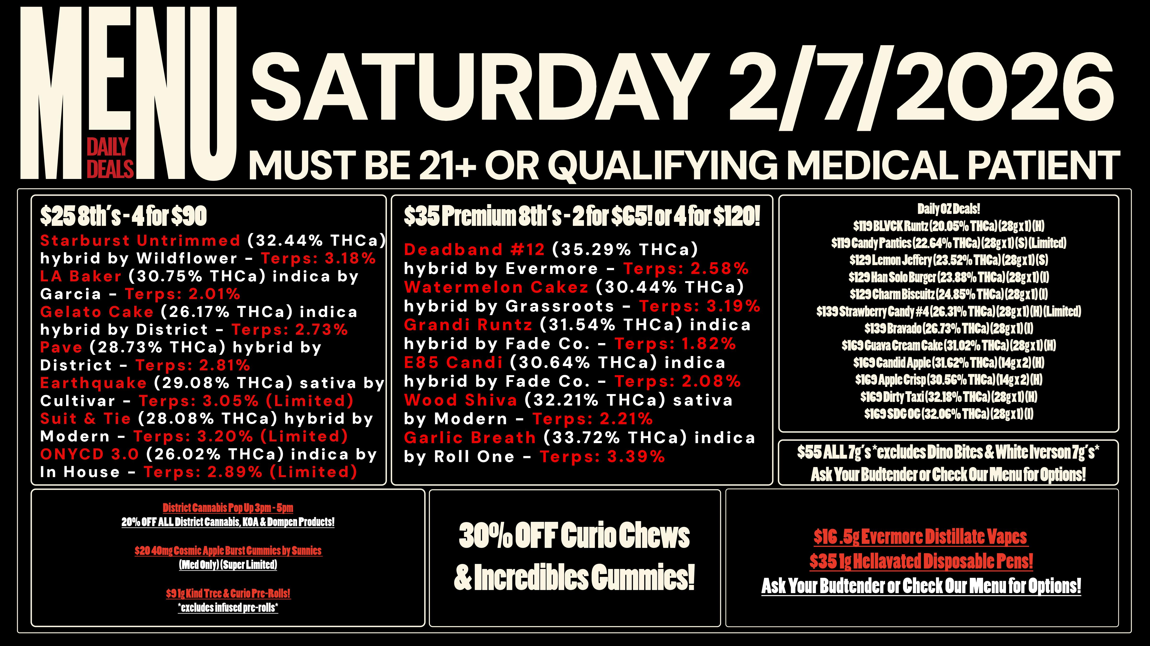 Revolution Releaf - Laurel $25 8ths, $35 Premium 8ths, $55 7g & More