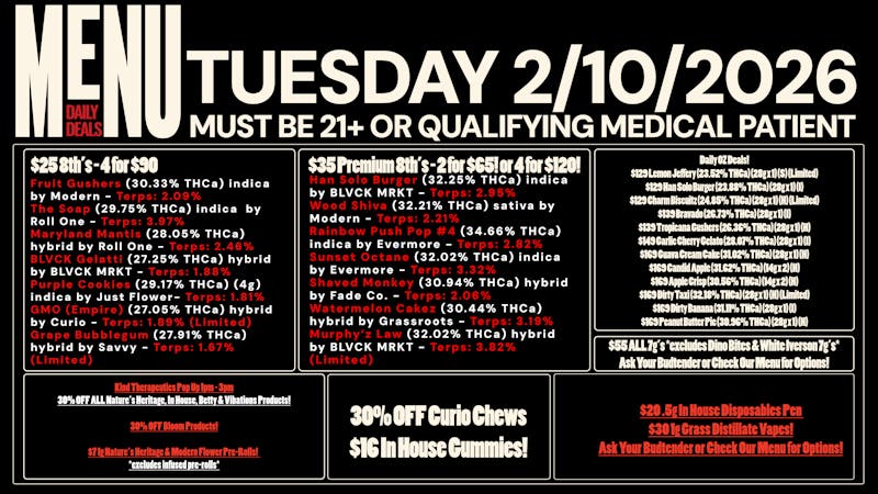 Revolution Releaf - Laurel $25 8ths, $35 Premium 8ths, $55 7g & More