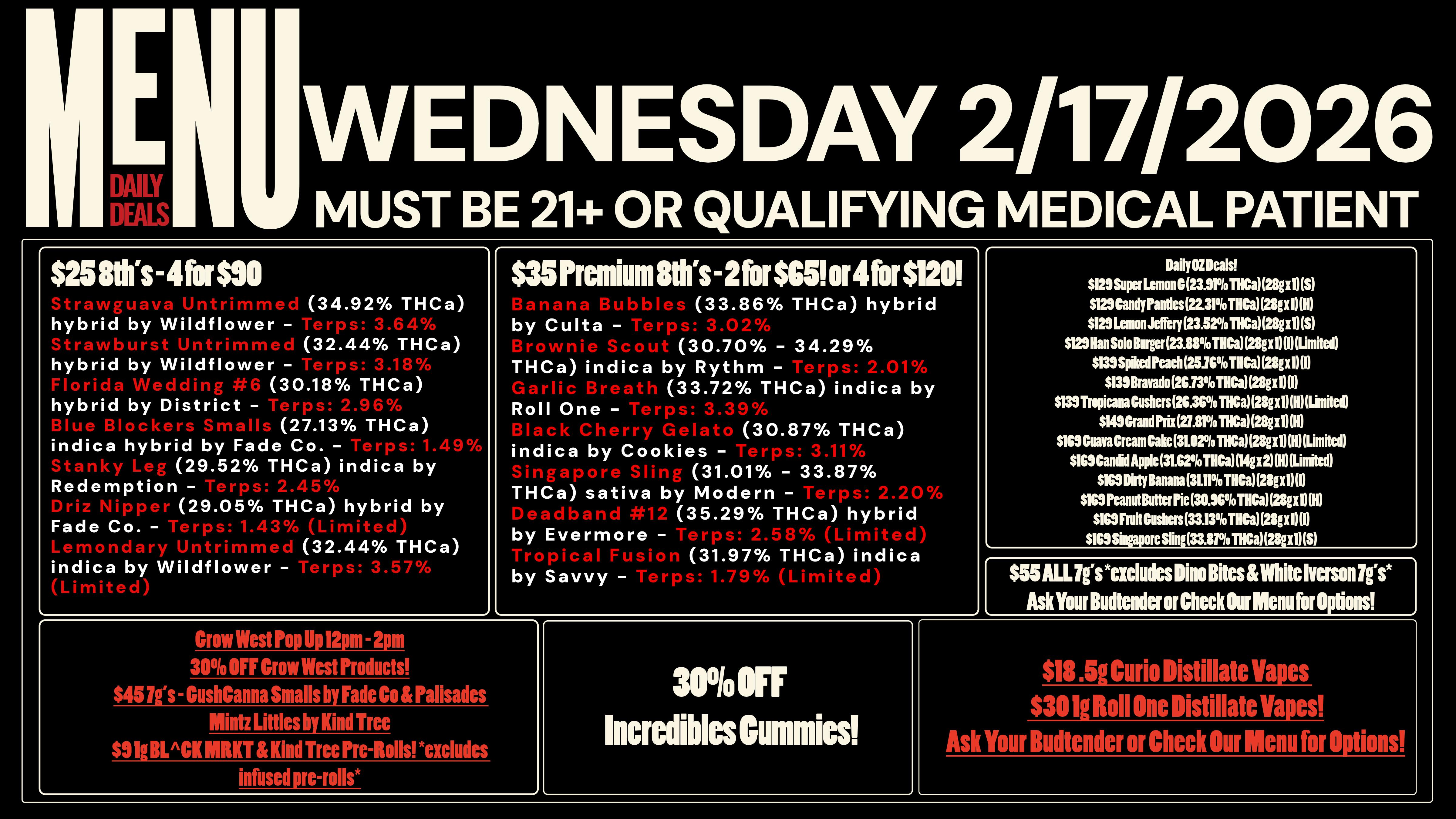 Revolution Releaf - Laurel $25 8ths, $35 Premium 8ths, $55 7g & More