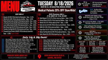 Revolution Releaf - Laurel $25 8ths, $35 Premium 8ths, $55 7gs & More!