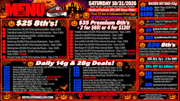 Revolution Releaf - Laurel $25 8ths, $35 Premium 8ths, $55 7gs & More!