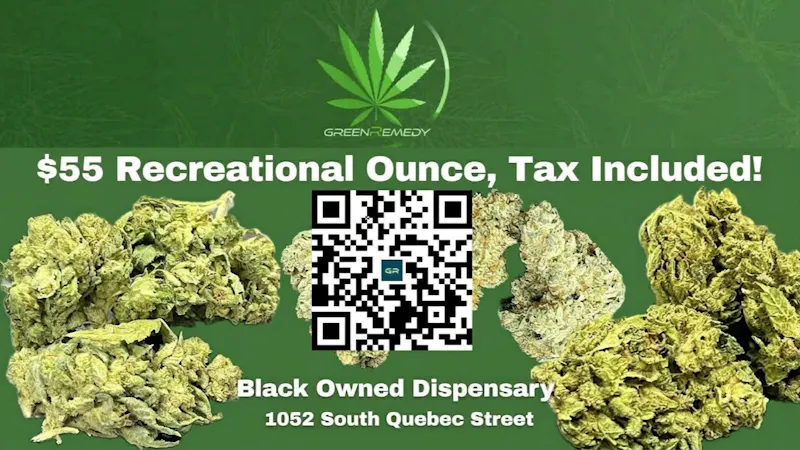 Green Remedy $55 OZ - Small bud/Popcorn Deal!