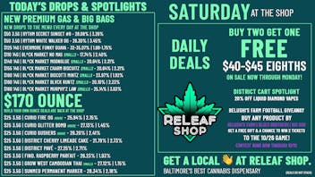 ReLeaf Shop Saturday Drops & Spotlight