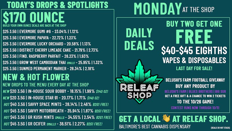 ReLeaf Shop Monday Spotlight!