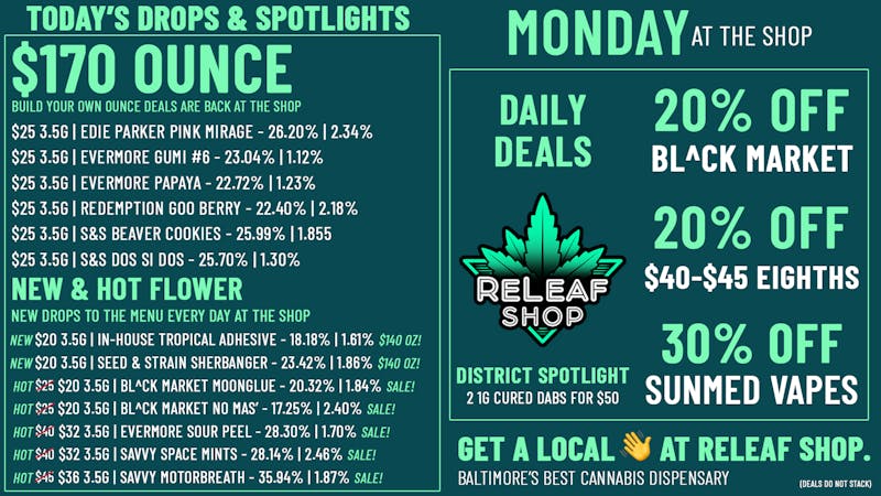 ReLeaf Shop Monday Spotlight!