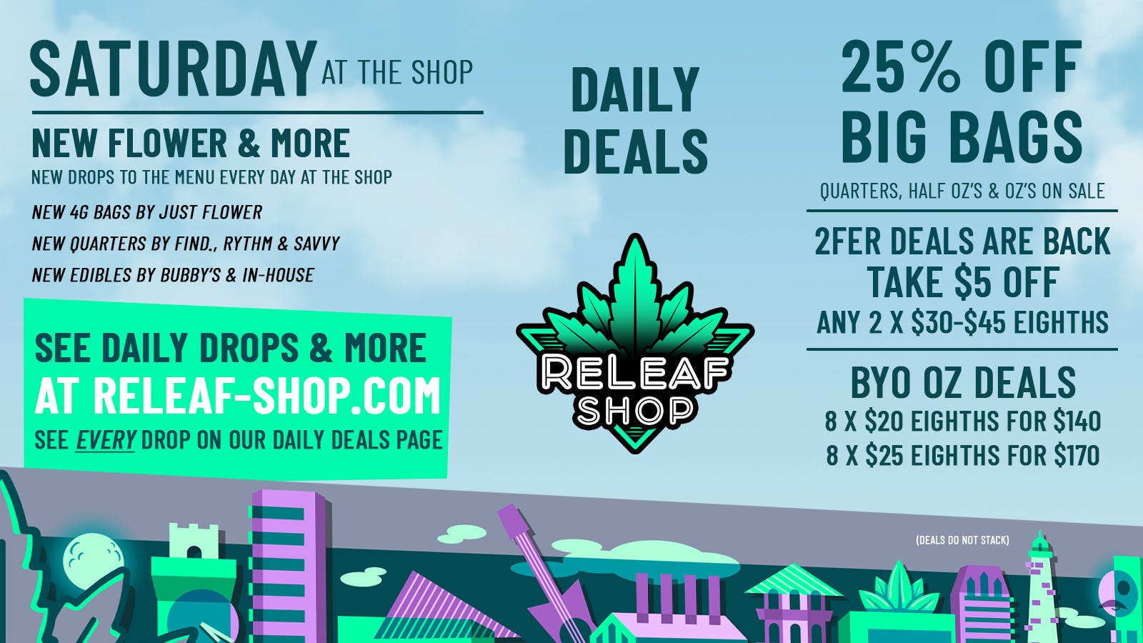 ReLeaf Shop Saturday Drops & Spotlight
