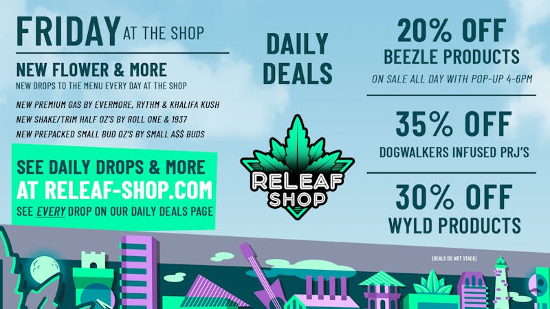 ReLeaf Shop Friday Drops & Deals