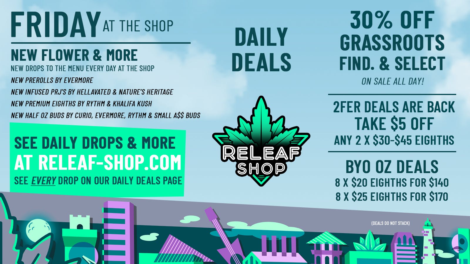 ReLeaf Shop Friday Drops & Deals