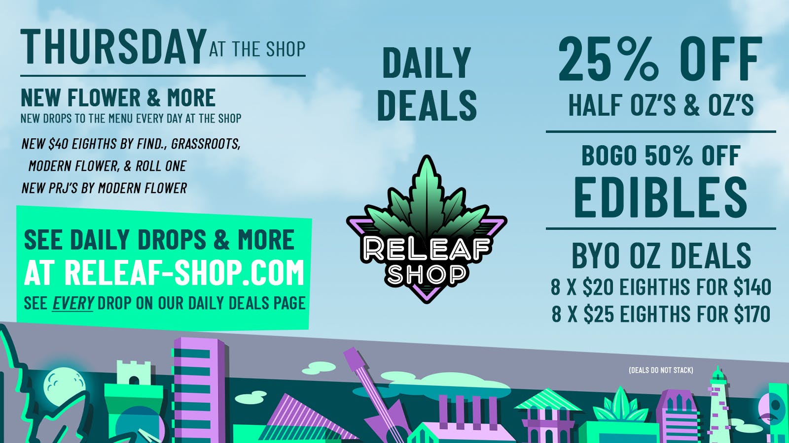 ReLeaf Shop Thursday Drops & Deals