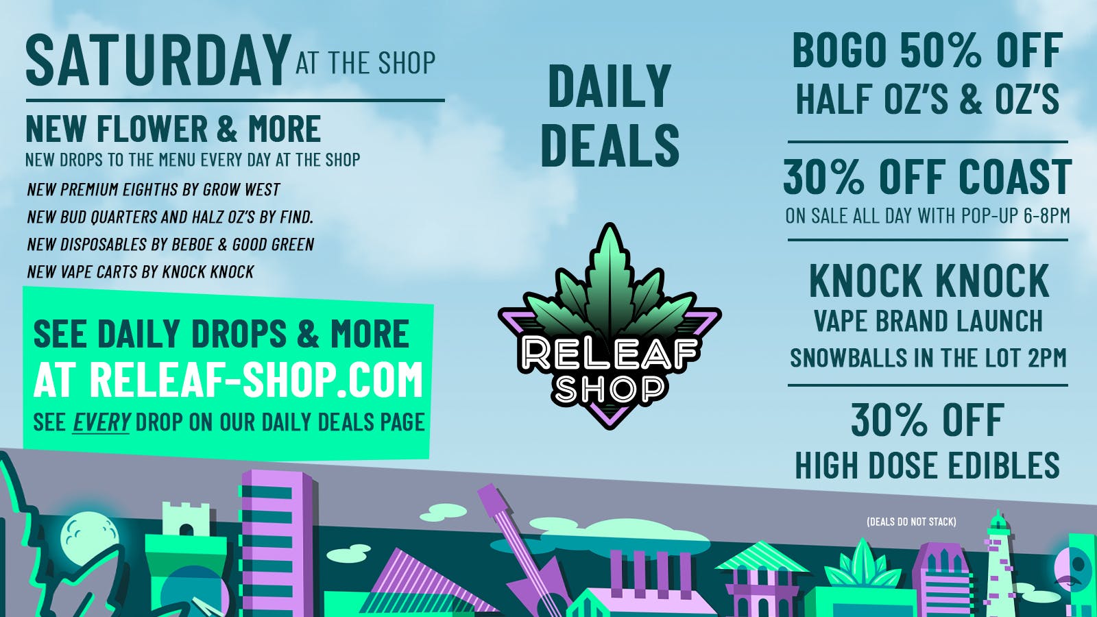 ReLeaf Shop Saturday Drops & Spotlight