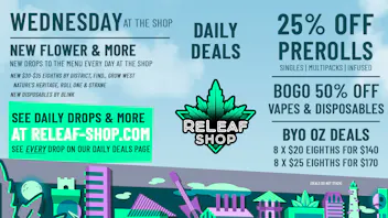 ReLeaf Shop Wednesday Drops & Deals