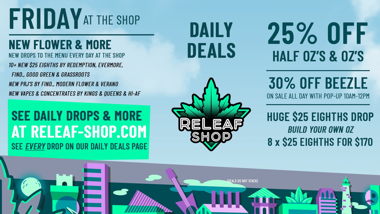 ReLeaf Shop Friday Drops & Deals