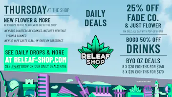 ReLeaf Shop Thursday Drops & Deals