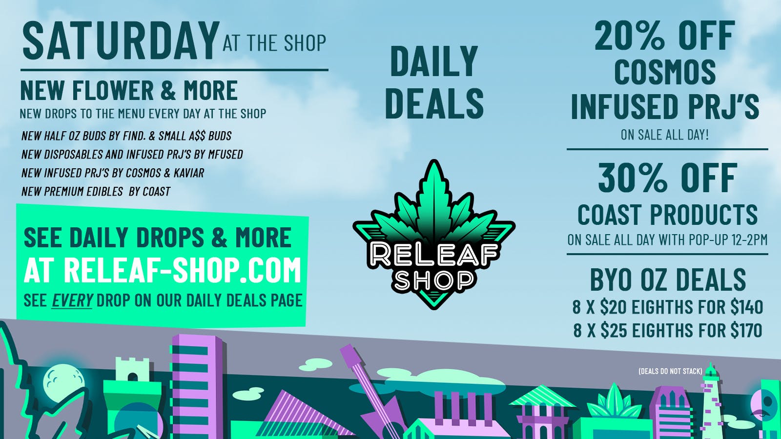 ReLeaf Shop Saturday Drops & Spotlight