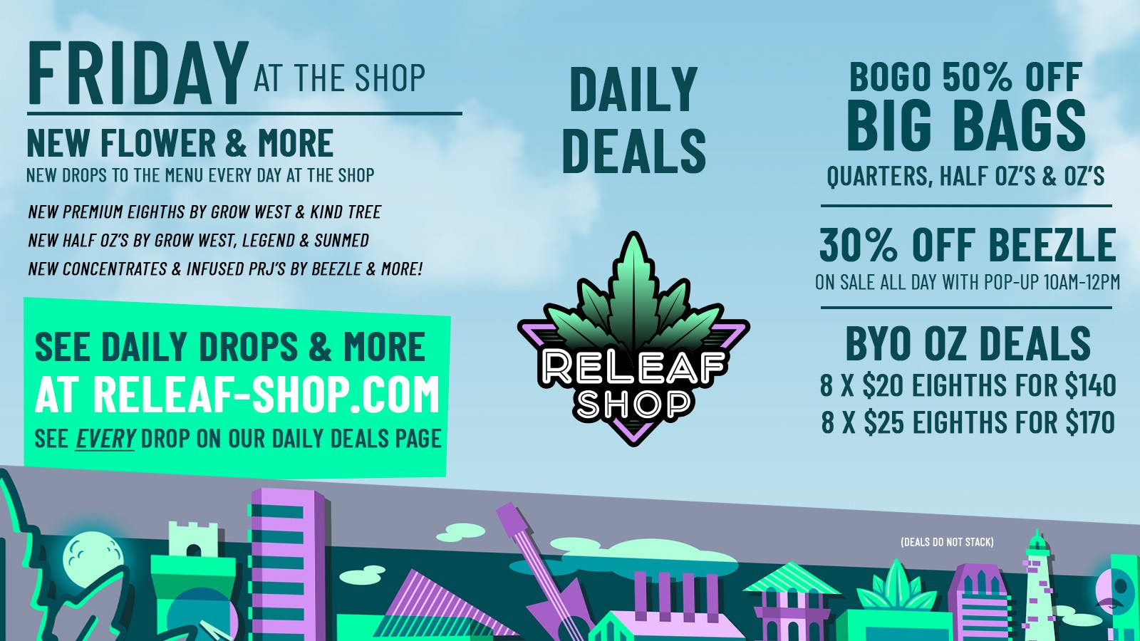 ReLeaf Shop Friday Drops & Deals