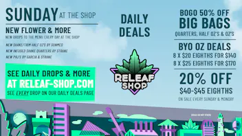 ReLeaf Shop Sunday Drops & Deals